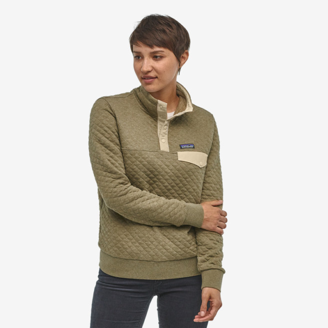 Cotton pullover organic sustainable loungewear from patagonia