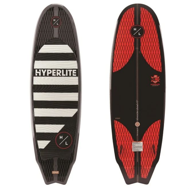 red hyperlite wakesurf board