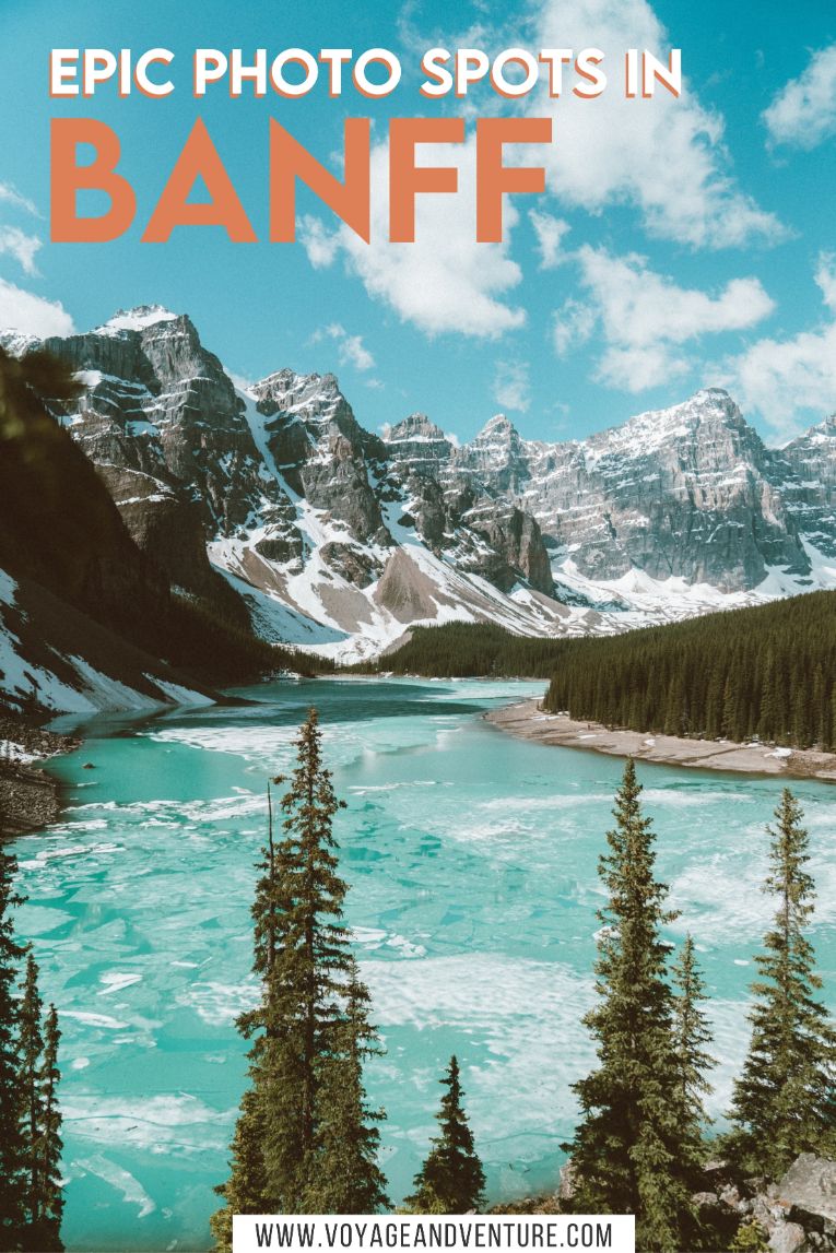 epic photo spots in Banff